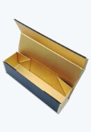 Foldable Metallic Paper Wine Boxes
