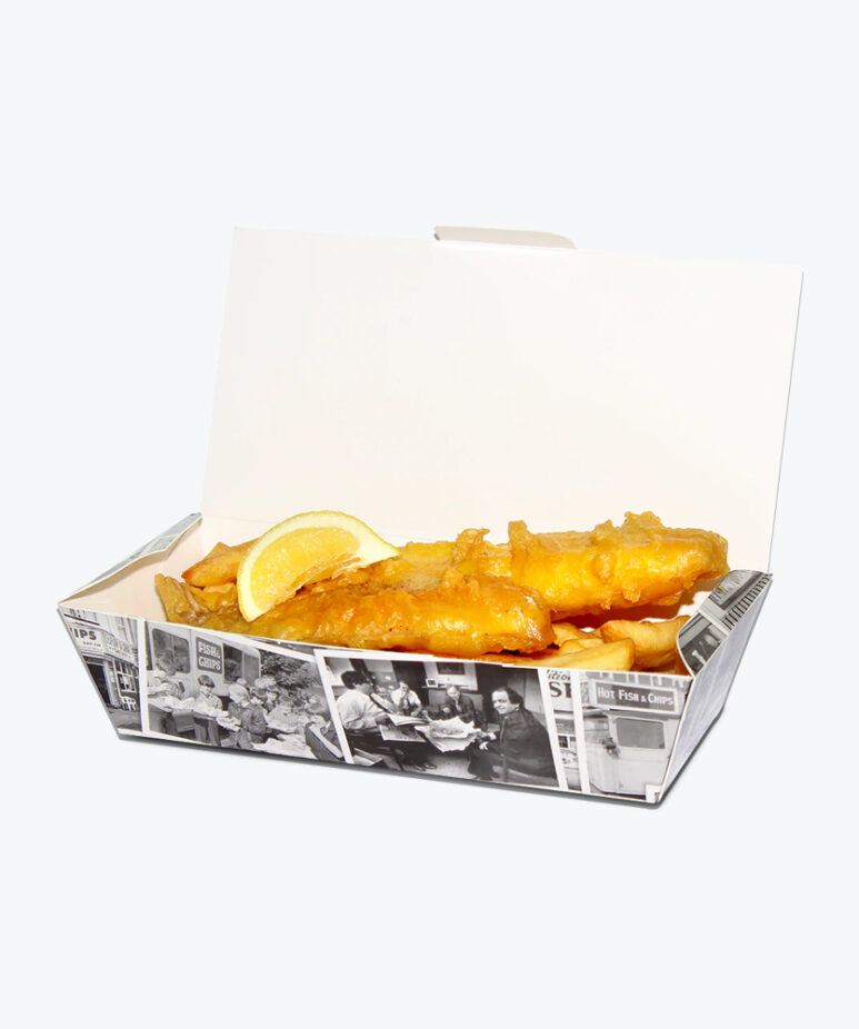 Fish & Chips Packaging Boxes Wholesale