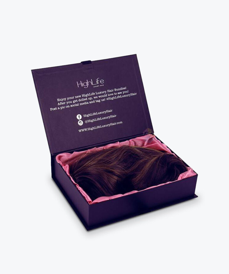 Custom Hair Boxes with Insert