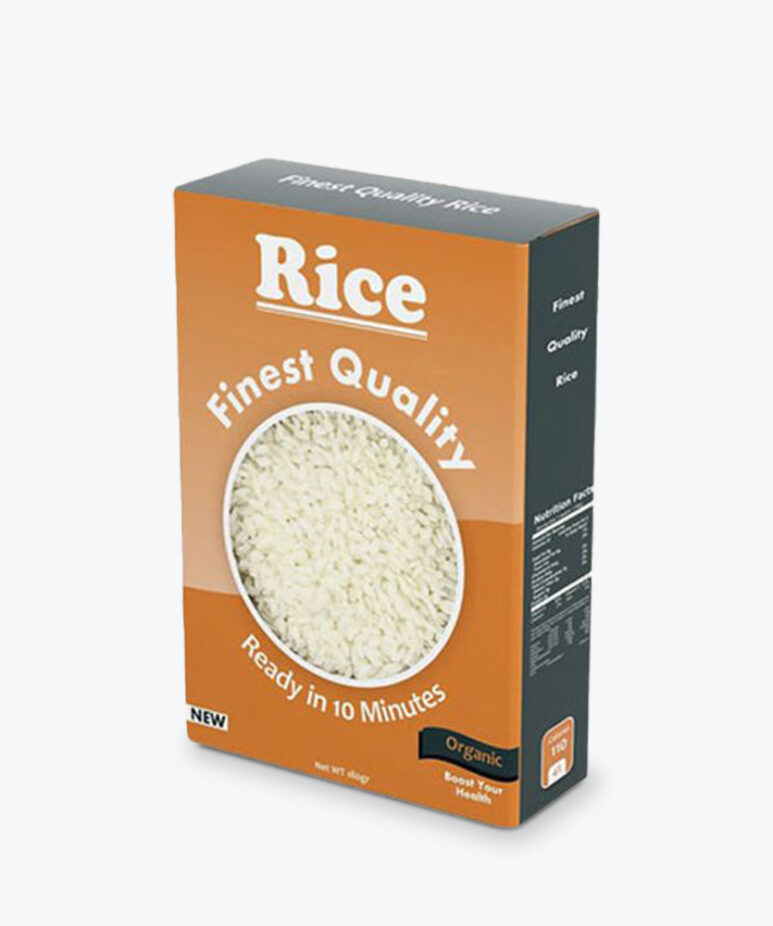 Custom Rice Packaging Boxes