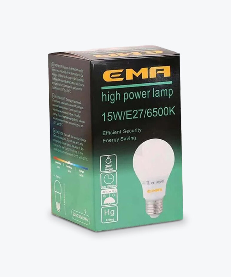 Custom LED Lamp & Light Bulb Packaging Boxes