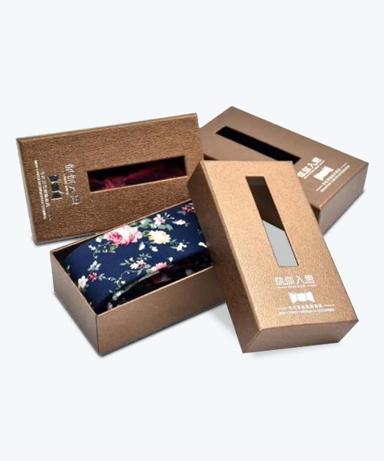 Custom Tie Boxes & Necktie Packaging Boxes Wholesale